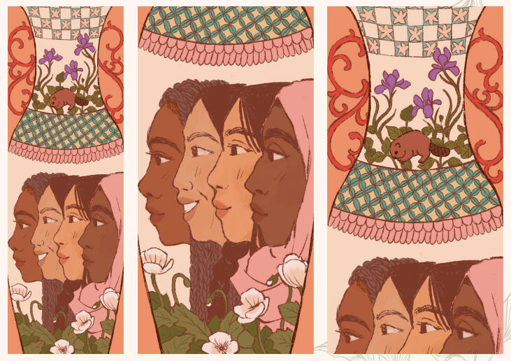 coloured/close to finish