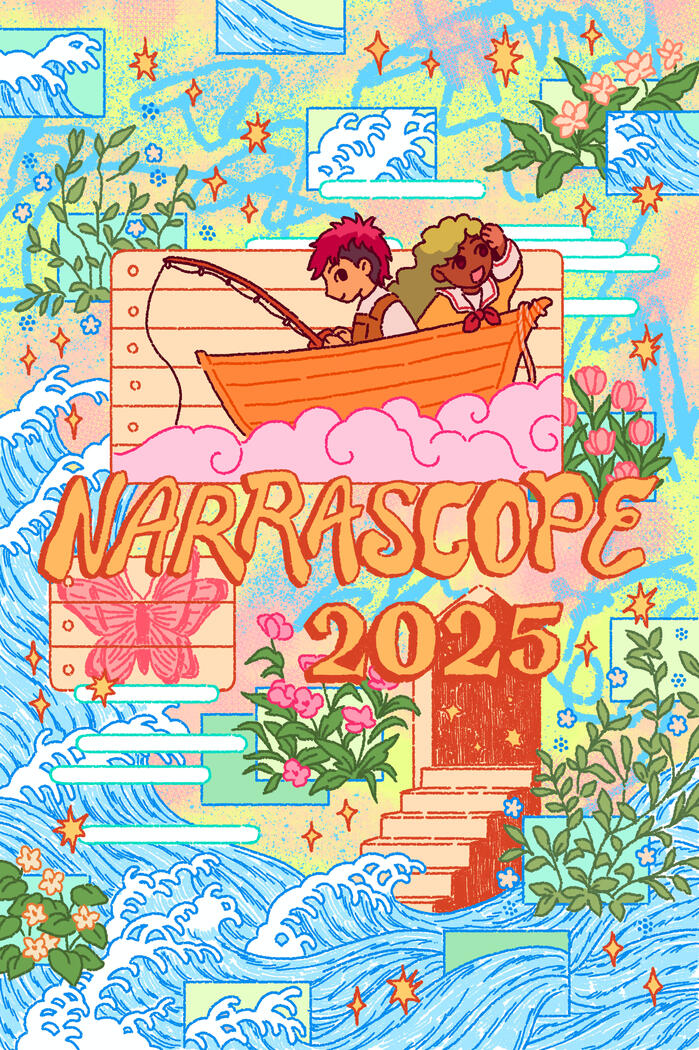 Narrascope Poster, 2025. [Project page soon]