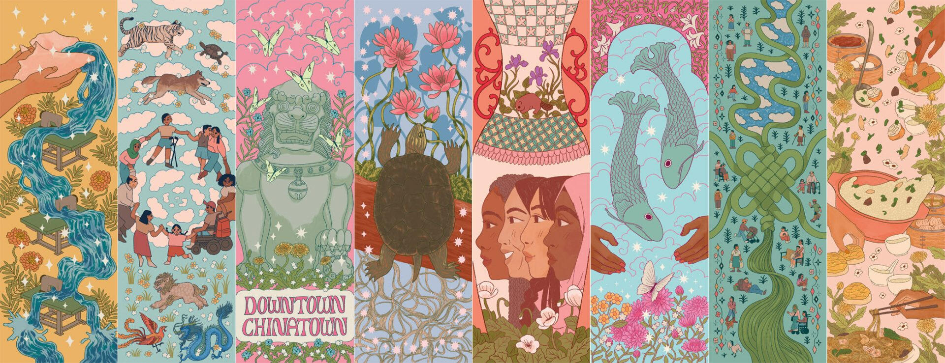 Chinatown Neighbourhood Banners, 2024. Project Page Here